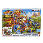 Hot Wheels Monster Trucks - Pista T-Rex Volcão Arena 1
