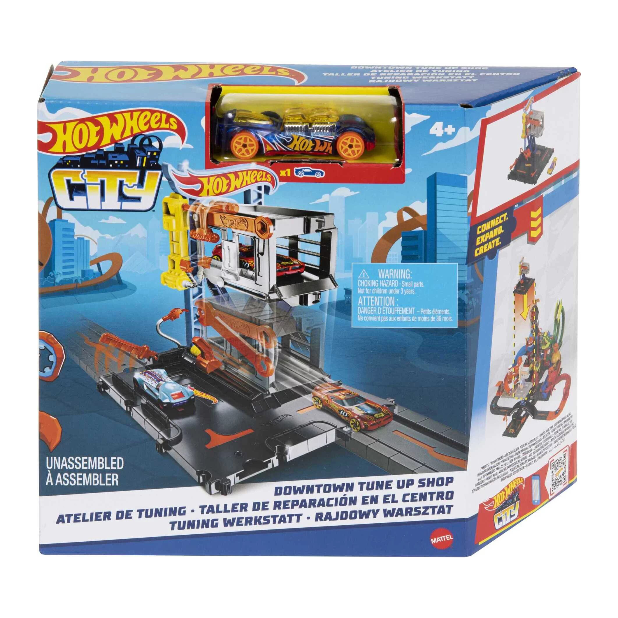 Hot Wheels Pista e Acessório Lançador de Dinossauro Mattel