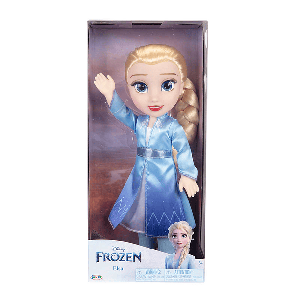 Frozen II - Boneca Deluxe Elsa Vestido Viagem 1