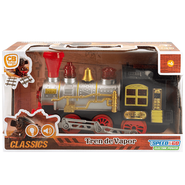 Speed & Go - Comboio a Vapor Classic 1