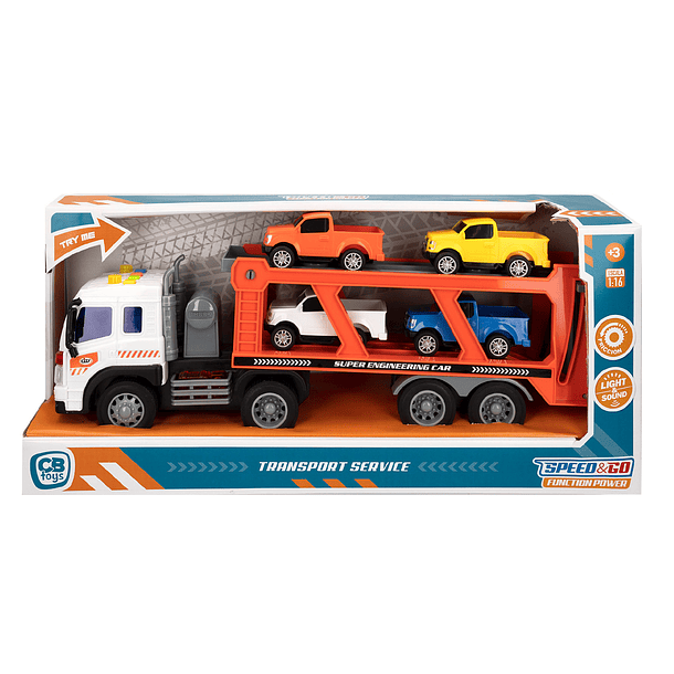 Speed & Go - Camião Transporte Carros 1