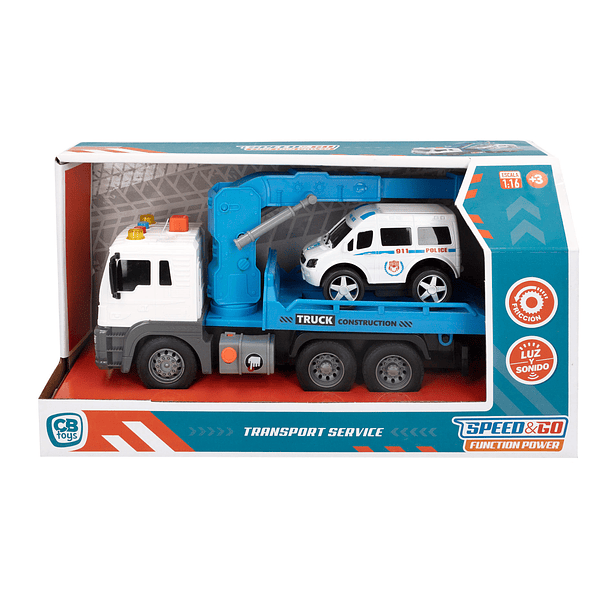 Speed & Go - Camião com Grua 1