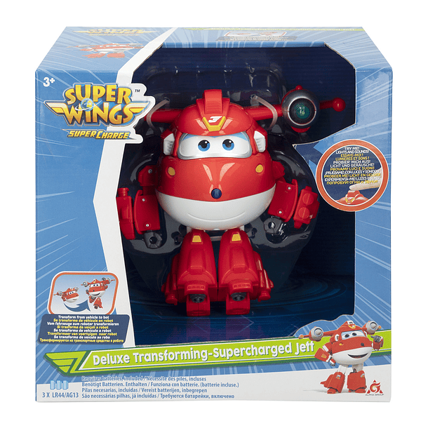 Deluxe Transforming SuperCharged - Jett 1