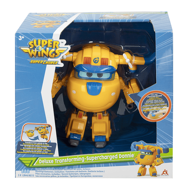Deluxe Transforming SuperCharged - Donnie 1