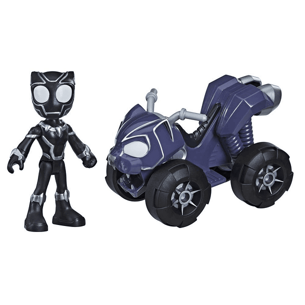 Spidey - Pantera Negra com Quadriciclo Pantera 2