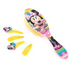 Minnie - Escova + Clips Amarelo 2