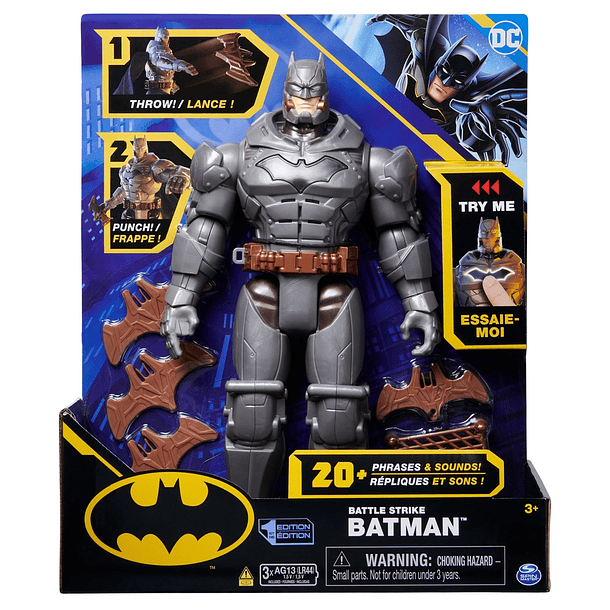 Figura Deluxe XL - Battle Strike Batman 1