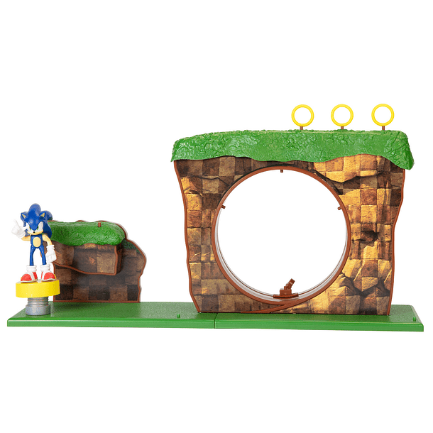Sonic The Hedgehog - Playset Green Hill Zone 2