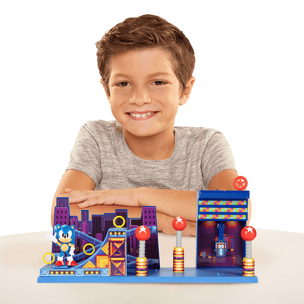 Sonic The Hedgehog - Playset Studiopolis Zone 3