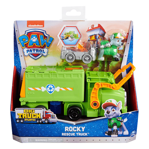 Patrulha Pata Big Trucks - Veículo Rocky 1