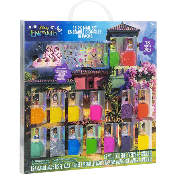 Encanto - Conjunto 15 Vernizes + Autocolantes 1
