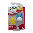 Battle Figure Pack - Pikachu + Marill 1