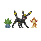 Battle Figure Set - Oddish + Umbreon + Chimchar 2