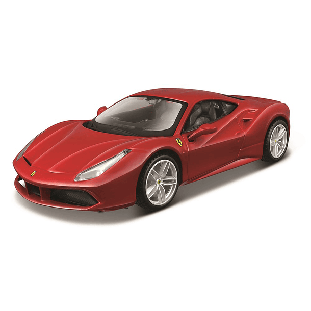 Bburago R&P - Ferrari 488 GTB Vermelho 