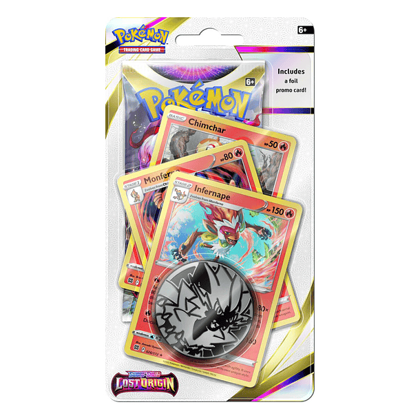 Pokémon Lost Origin - Infernape Premium Checklane Blister (EN) 