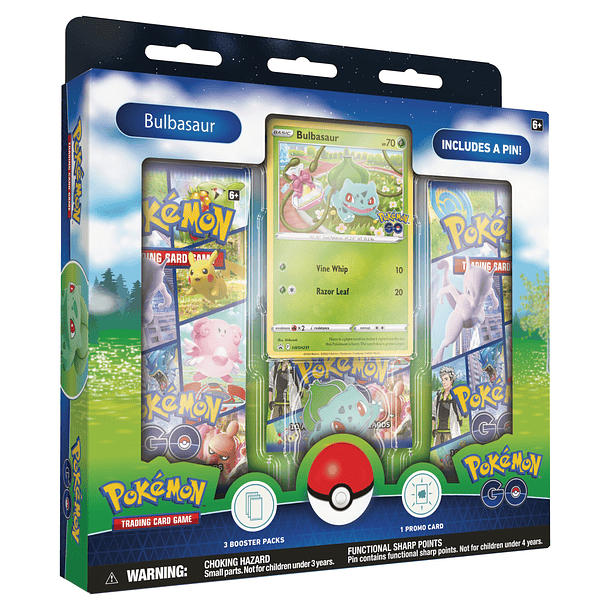 Pokémon Go - Bulbasaur Pin Box (EN) 