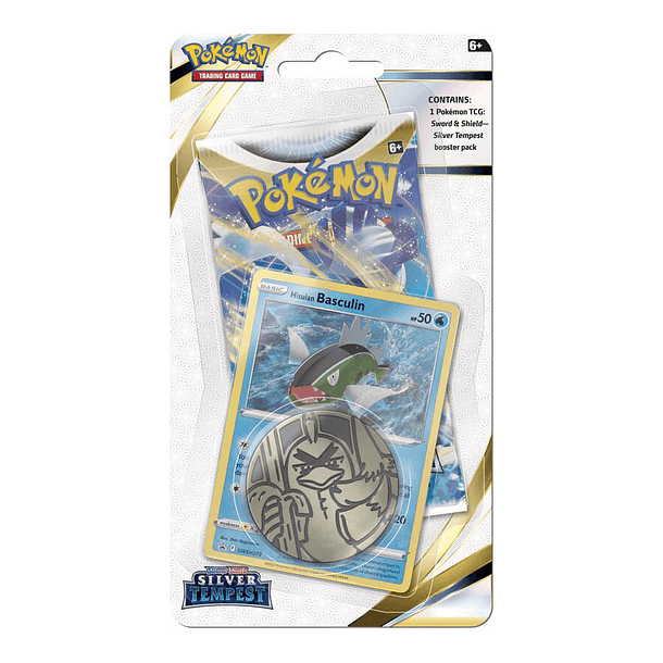 Pokémon Silver Tempest - Hisuian Basculin Checklane Blister (EN) 