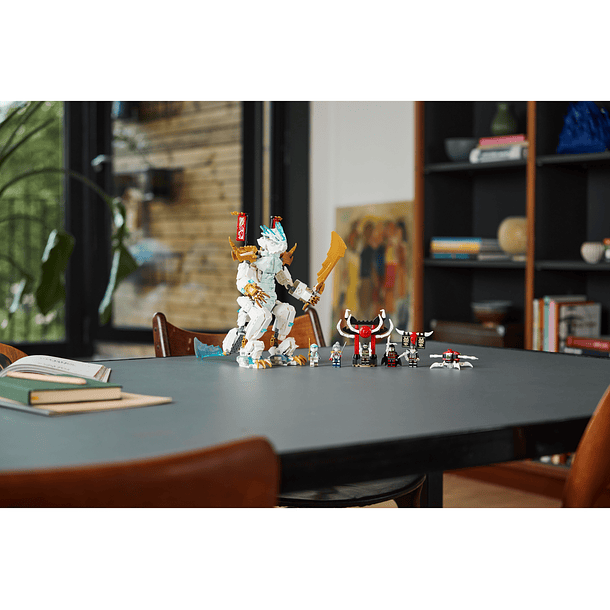 Criatura Dragão de Gelo do Zane 4