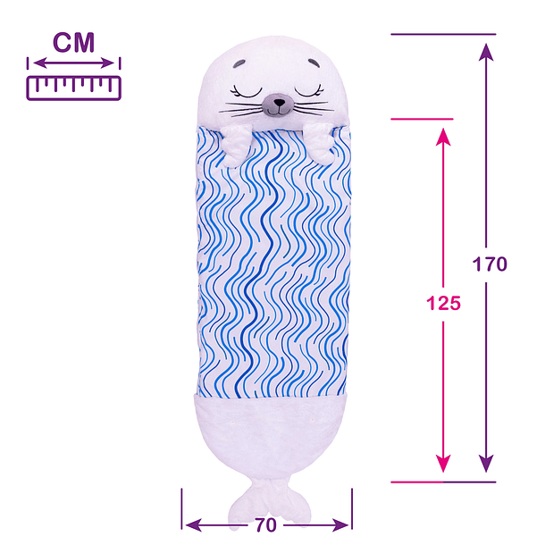 Dormi Locos Peluche Grande - Foca 4