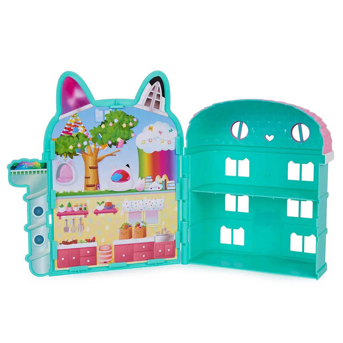 Gabby's Dollhouse - Mini Casa de Bonecas | Cubos Luminosos