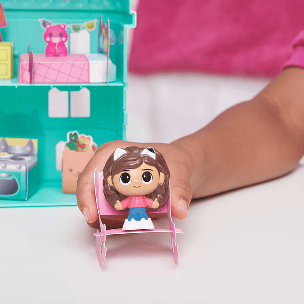 Gabby's Dollhouse - Mini Casa de Bonecas 12