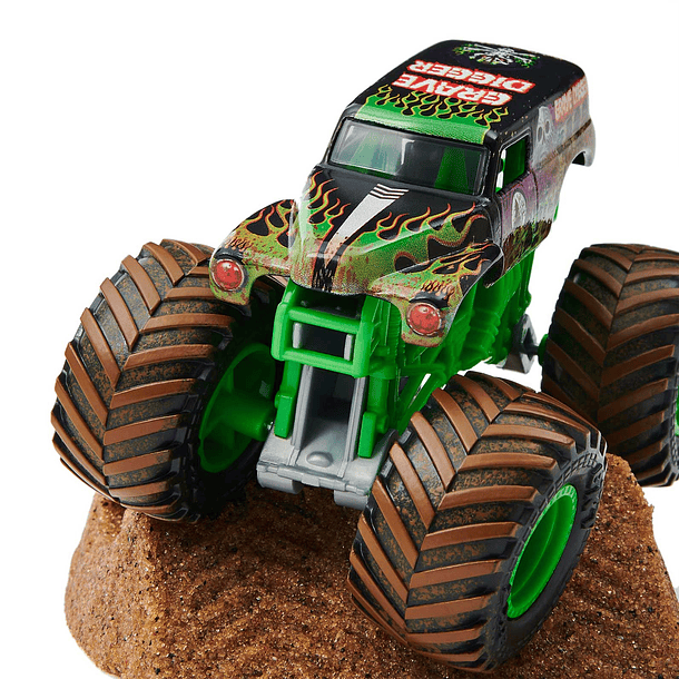 Monster Jam - Pack Inicial Monster Dirt Grave Digger 4