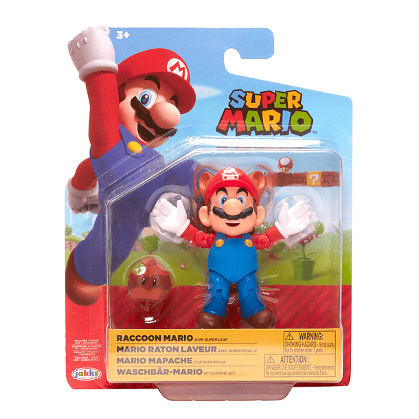 Figura Básica - Raccoon Mario 1