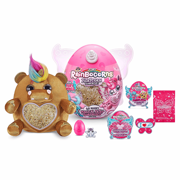 Rainbocorns Fairycorn Surprise - Peluche Hippocorn ou Rare Hippocorn 3