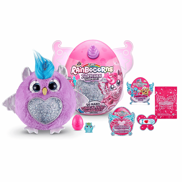 Rainbocorns Fairycorn Surprise - Peluche Owlcorn 2