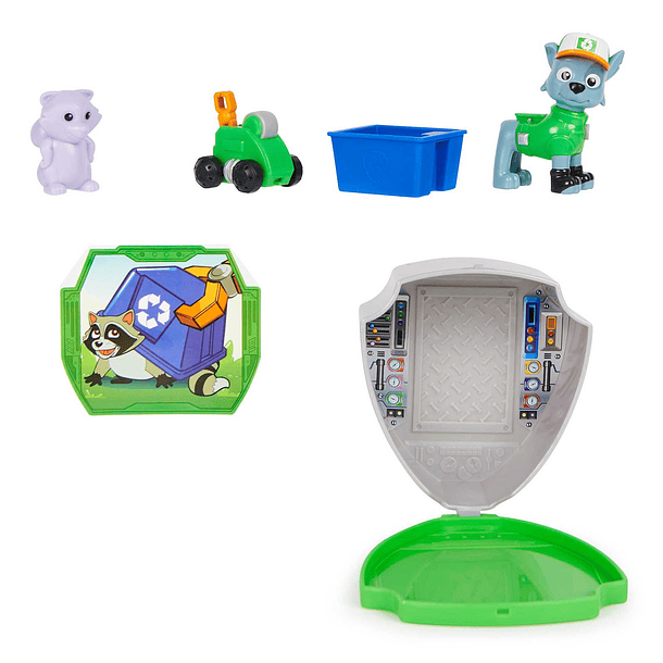 Patrulha Pata Big Trucks - Figura Básica Rocky 2