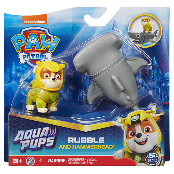 Patrulha Pata Aqua Pups - Rubble and Hammerhead 1