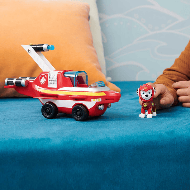 Patrulha Pata Aqua Pups - Veículo Básico Marshall 5