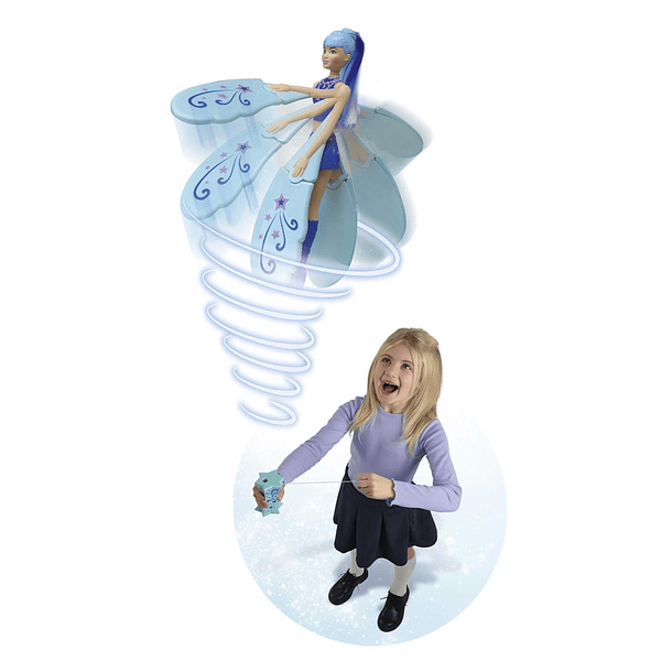 Sky Dancers - Boneca Voadora Sapphire Sparkle 4