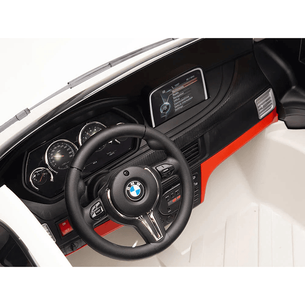 BMW X6 M Branco 12V 2 Lugares 10