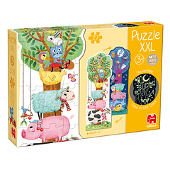 Puzzle XXL Reversível - Quinta Dia e Noite