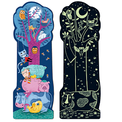 Puzzle XXL Reversível - Quinta Dia e Noite