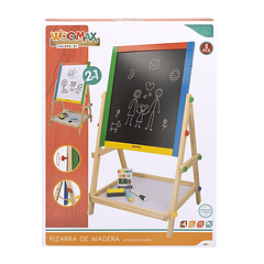 Woomax - Quadro Madeira 2 em 1 35 x 65 cm