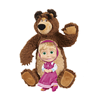 Masha e o Urso - Boneca Masha 23 cm + Urso de Peluche 2