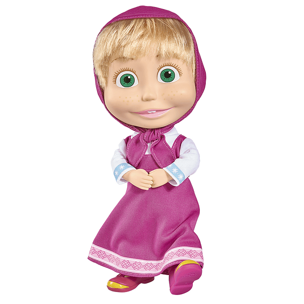 Masha e o Urso - Boneca Masha 23 cm + Urso de Peluche 3
