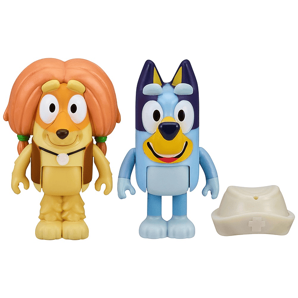 Bluey - Pack Figuras Doctor Checkup 2