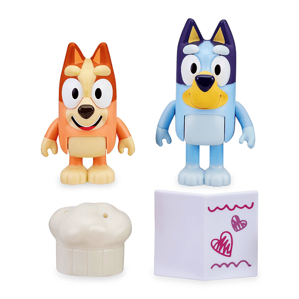 Bluey - Pack Figuras Fancy Restaurant 3