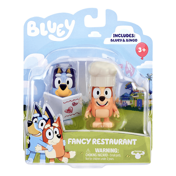 Bluey - Pack Figuras Fancy Restaurant 1