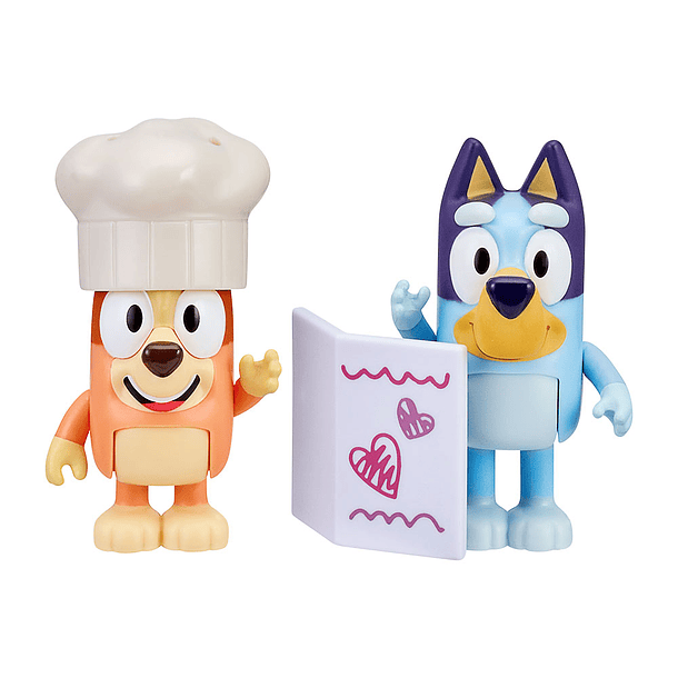 Bluey - Pack Figuras Fancy Restaurant 2