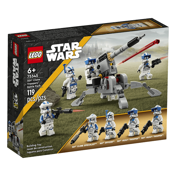 Pack de Combate Clone Troopers da 501ª 1