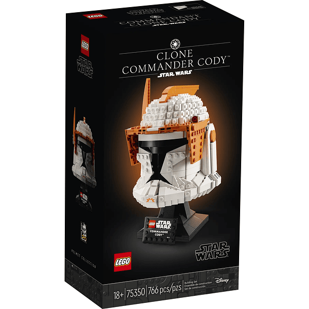 Capacete do Comandante Clone Cody 1