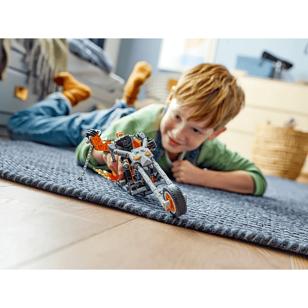 Mech e Mota do Ghost Rider 4