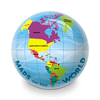 BioBall - Bola do Mapa Mundo 1