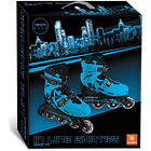 Patins em Linha Azul M 1