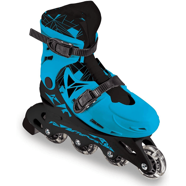 Patins em Linha Azul M 2