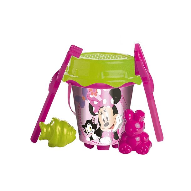 Balde de Praia da Minnie e Moldes 